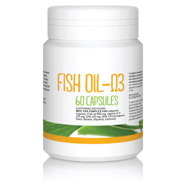 Fish Oil omega 3 60 κάψουλες